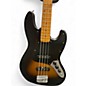 Used Squier Affinity Jazz Bass 3 Tone Sunburst Electric Bass Guitar thumbnail