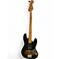 Used Squier Affinity Jazz Bass 3 Tone Sunburst Electric Bass Guitar