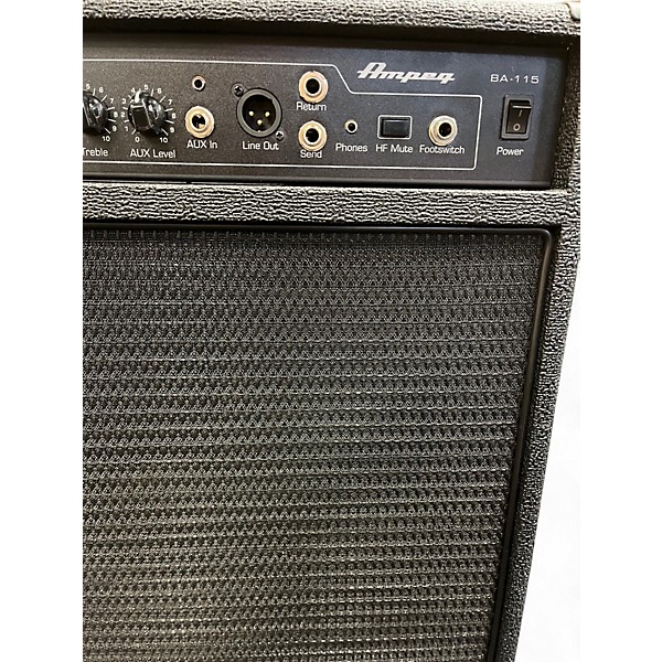 Used Ampeg BA115 100W 1x15 Bass Combo Amp