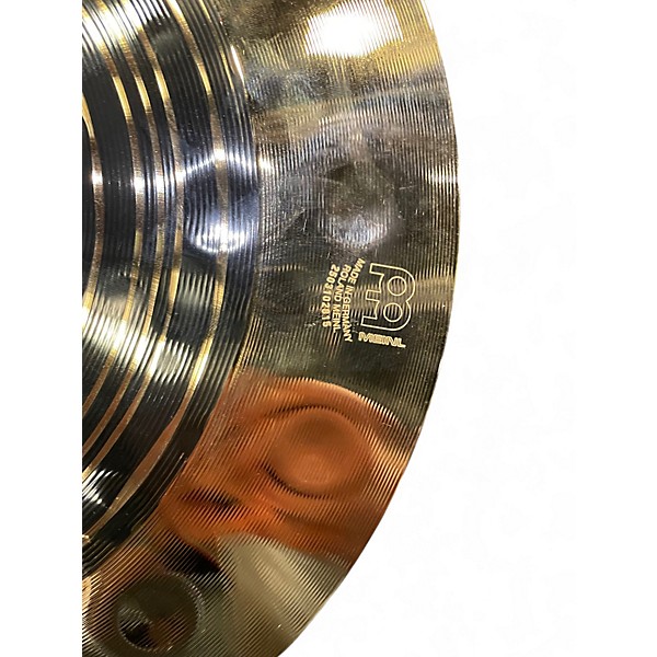 Used MEINL 14in Classic Custom Medium Hi Hat Pair Cymbal