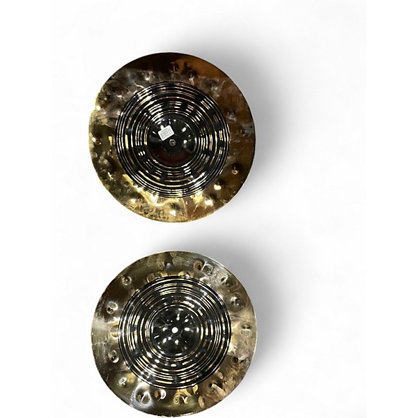 Used MEINL 14in Classic Custom Medium Hi Hat Pair Cymbal
