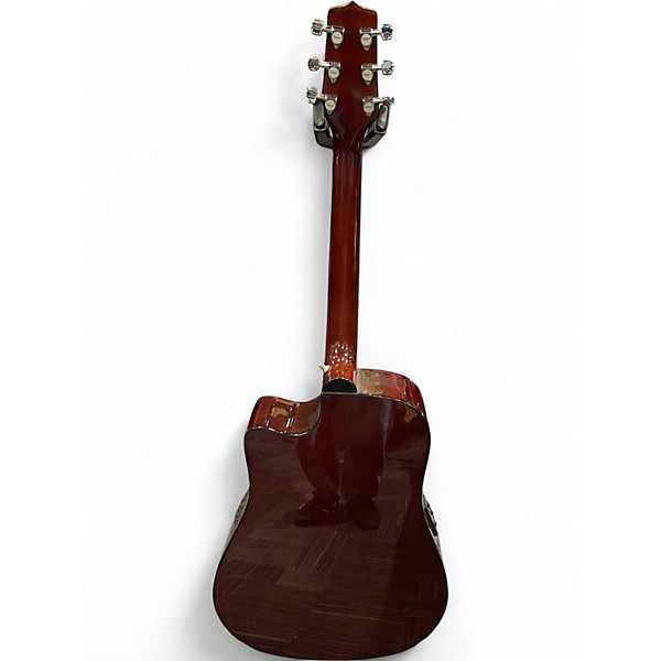 Used Takamine EGC530C 2 Color Sunburst Acoustic Guitar