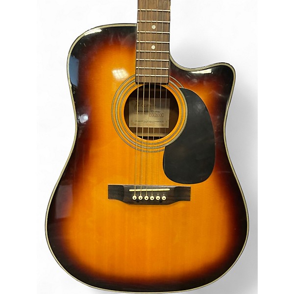 Used Takamine EGC530C 2 Color Sunburst Acoustic Guitar