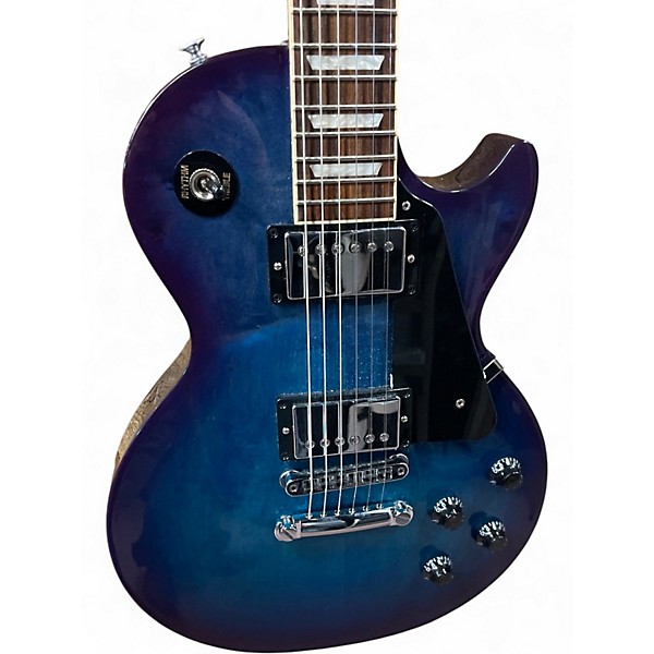 Used 2024 Gibson LES PAUL STUDIO BLUEBERRY BURST Solid Body Electric Guitar