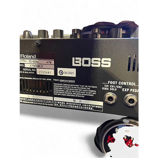 Used BOSS KTN50BL3 Guitar Combo Amp