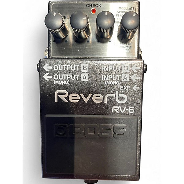 Used BOSS RV6 Digital Reverb Effect Pedal