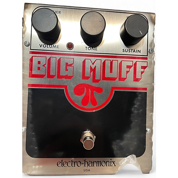 Used Electro-Harmonix Green Russian Big Muff Pi Fuzz Effect Pedal