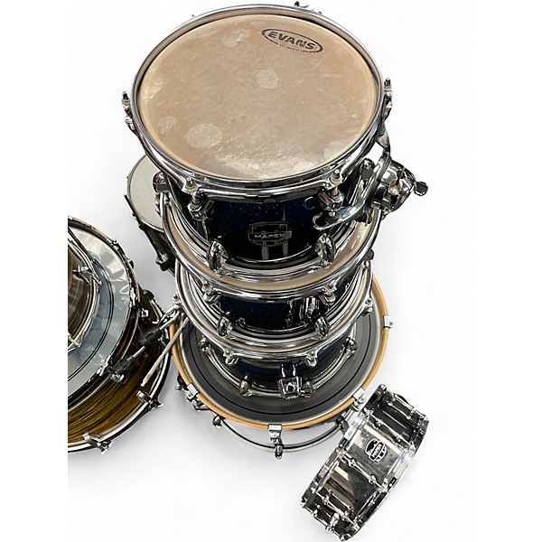 Used Mapex 5 Piece Armory BLUE WAVE Drum Kit