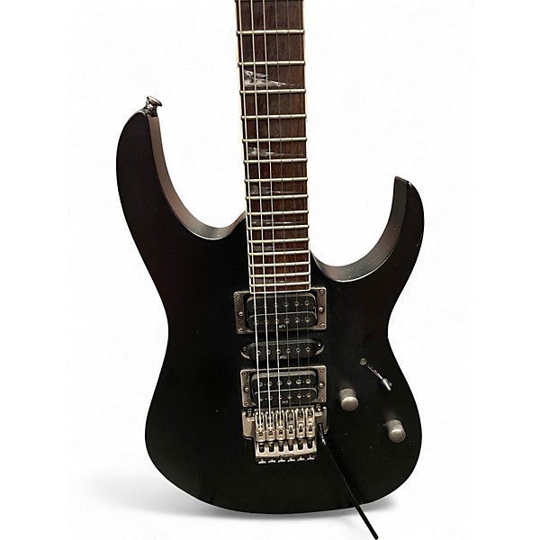 Used Ibanez RG5EX1 Black Solid Body Electric Guitar