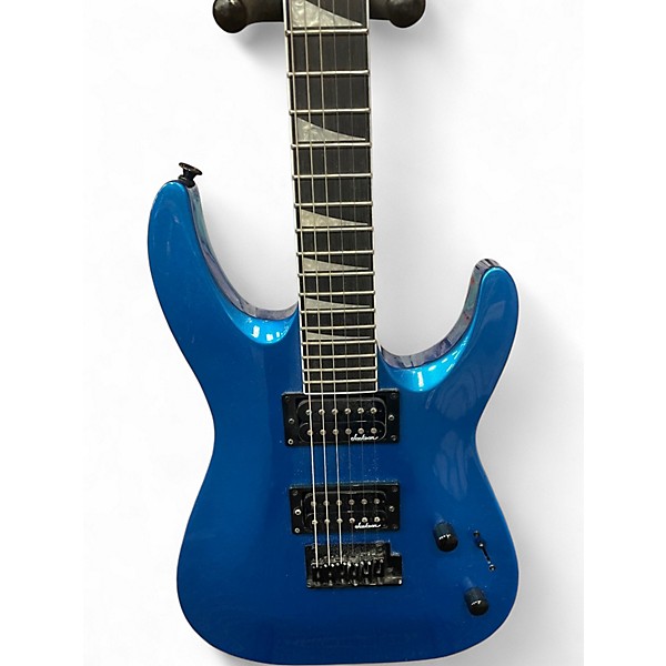 Used Jackson JS22 Dinky Blue Solid Body Electric Guitar