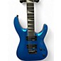 Used Jackson JS22 Dinky Blue Solid Body Electric Guitar