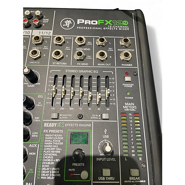 Used Mackie PROFX12 V2 Unpowered Mixer