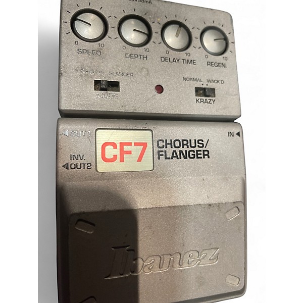 Used Ibanez CF7 Effect Pedal