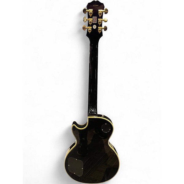 Used Epiphone Les Paul Custom Pro Black Solid Body Electric Guitar