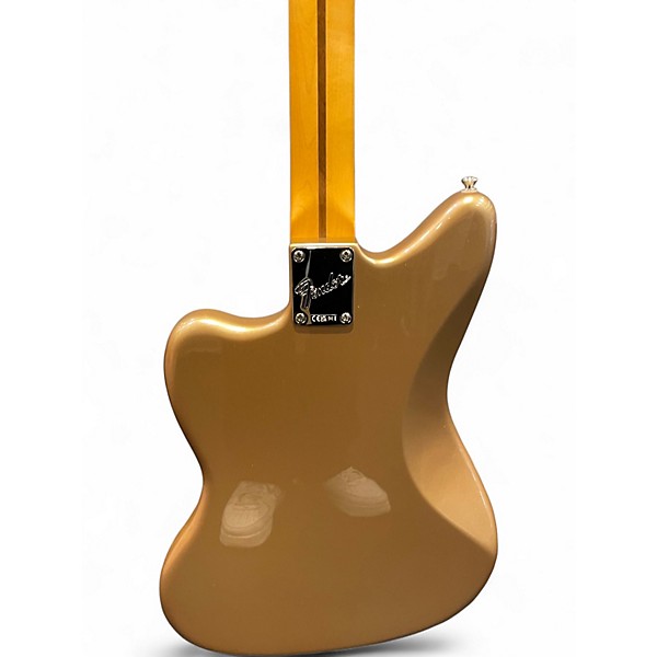 Used Fender American Professional Jazzmaster Faded Firemist Gold Solid Body Electric Guitar