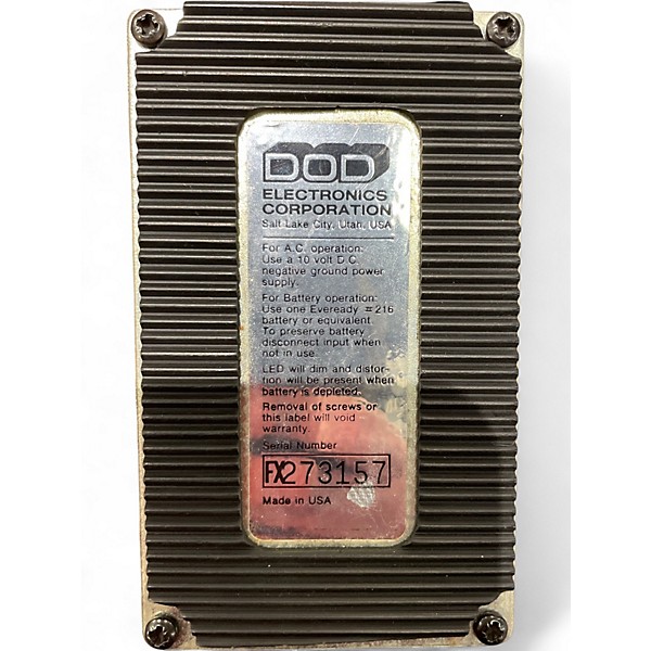 Used 1980s DOD FX70 Effect Pedal