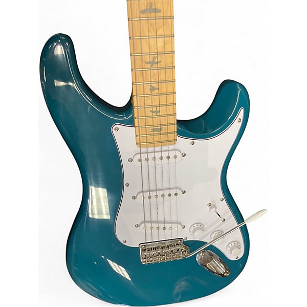 Used PRS SE Silver Sky Stone Blue Solid Body Electric Guitar