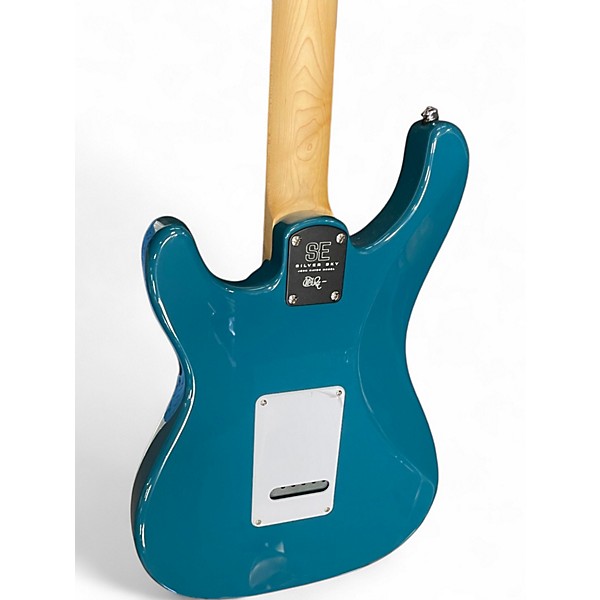 Used PRS SE Silver Sky Stone Blue Solid Body Electric Guitar