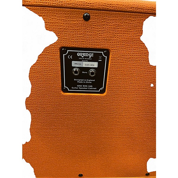 Used Orange Amplifiers PPC112C 1x12 Guitar Cabinet