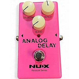 Used NUX analog delay Effect Pedal