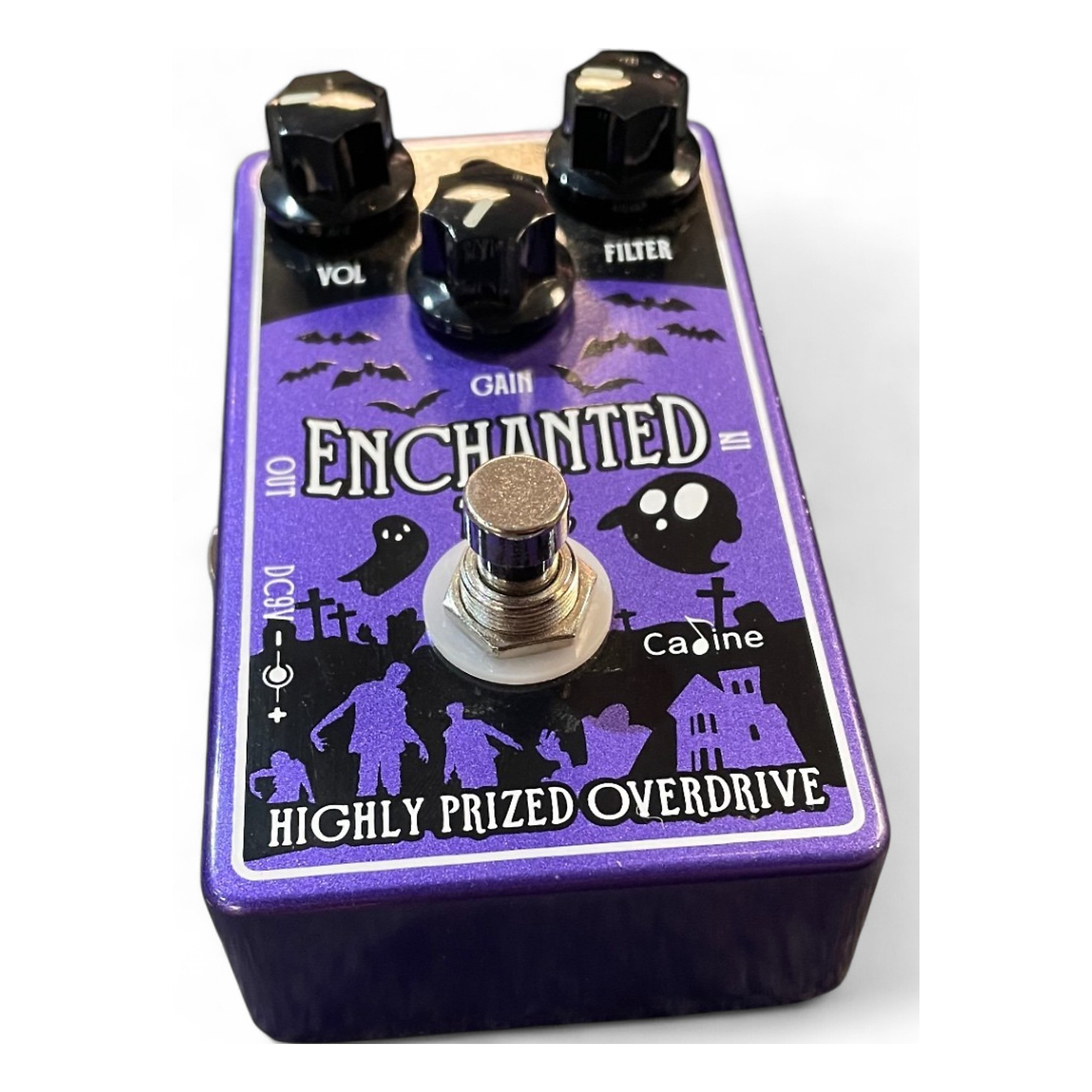 Used Caline Enchanted Tone Highly Prized Overdrive Effect Pedal