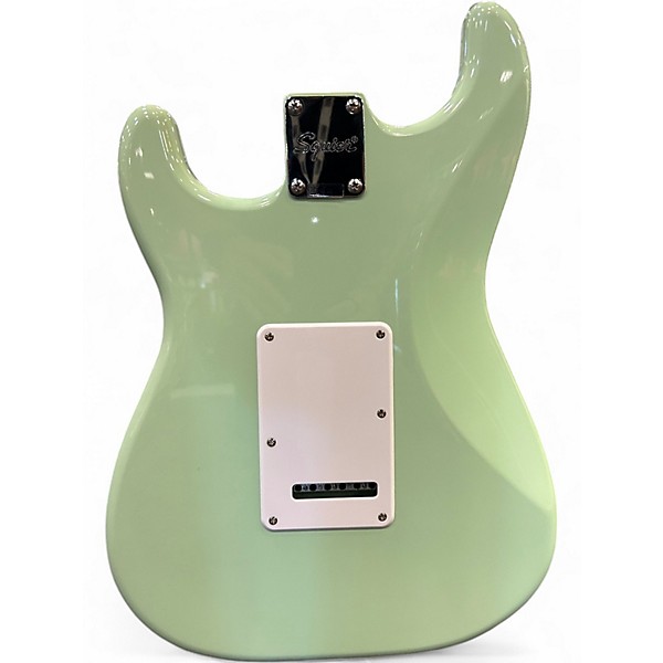 Used Squier SONIC STRATOCASTER Surf Green Solid Body Electric Guitar