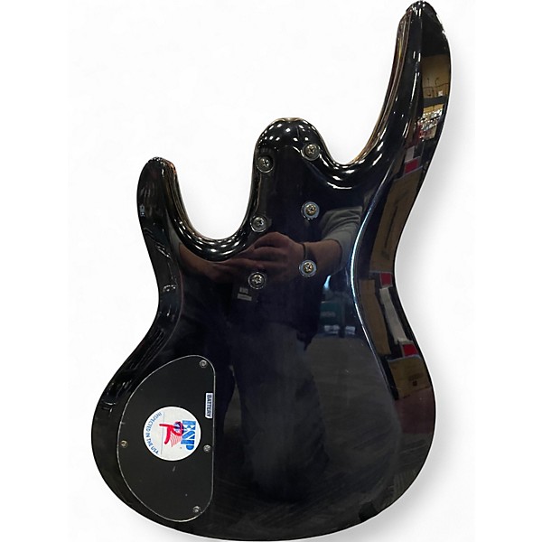 Used ESP LTD B208FM 8 String Trans Black Electric Bass Guitar