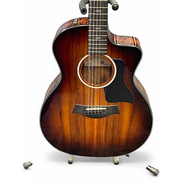 Used Taylor 264ce-k  Shaded Edge Burst 12 String Acoustic Electric Guitar