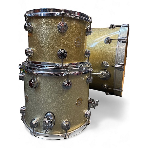 Used DW 3 Piece Collector's Series Broken Glass Drum Kit