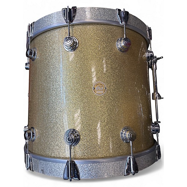 Used DW 3 Piece Collector's Series Broken Glass Drum Kit