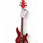 Used Yamaha TBX304CAR Candy Apple Red Electric Bass Guitar thumbnail