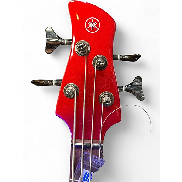 Used Yamaha TBX304CAR Candy Apple Red Electric Bass Guitar