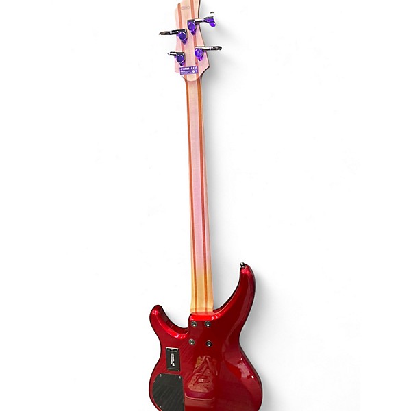 Used Yamaha TBX304CAR Candy Apple Red Electric Bass Guitar