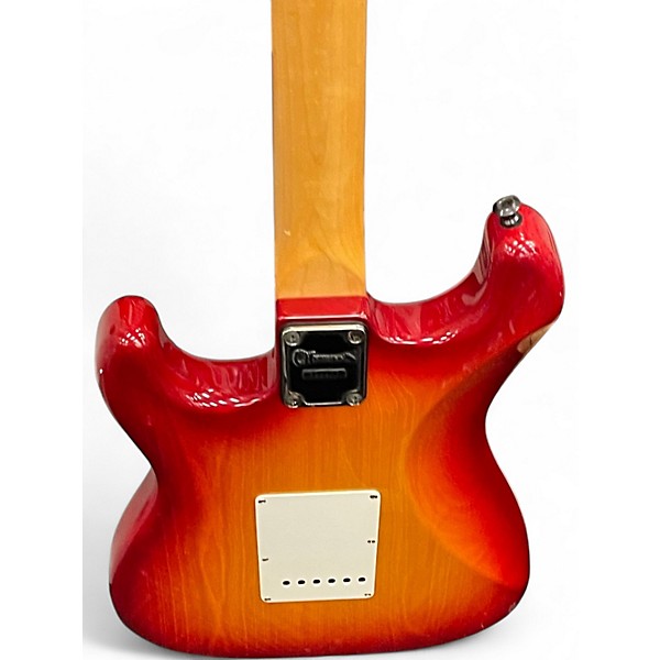 Used Charvel ST Custom Cherry Sunburst Solid Body Electric Guitar