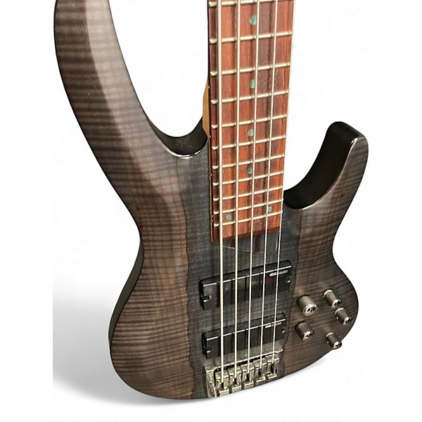 Used ESP B205 5 String Anaconda Burst Electric Bass Guitar