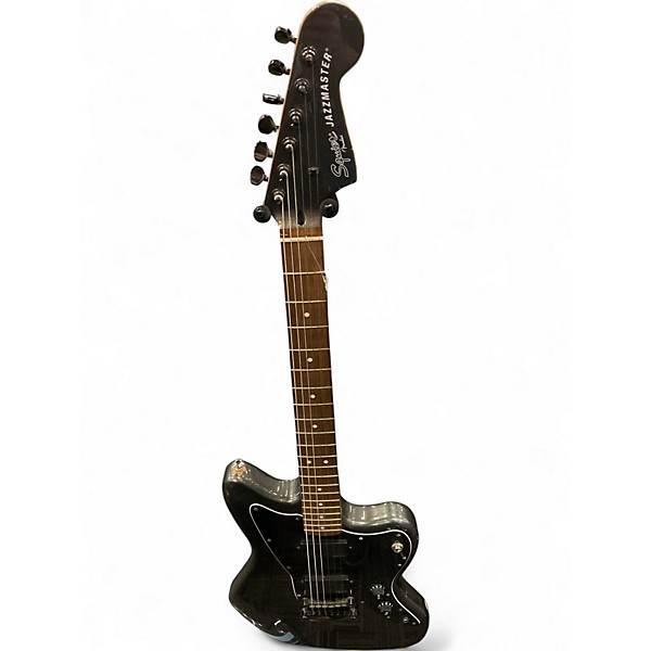Used Squier Affinity Jazzmaster Metallic Gray Solid Body Electric Guitar