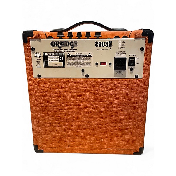 Used Orange Amplifiers CRUSH 25BX Bass Combo Amp | Guitar Center
