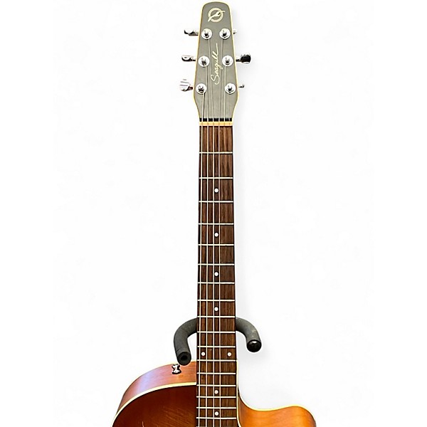 Used Seagull Entourage Rustic Cutaway Tobacco Burst Acoustic Electric Guitar