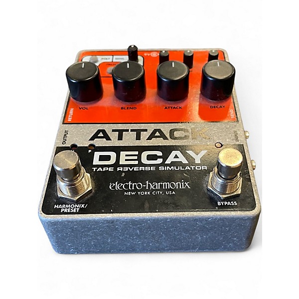 Used Electro-Harmonix ATTACK AND RELEASE TAPE REVERSE SIMULATOR Pedal