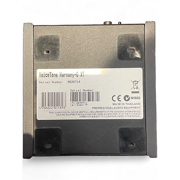 Used TC Helicon Harmony GTX Vocal Processor