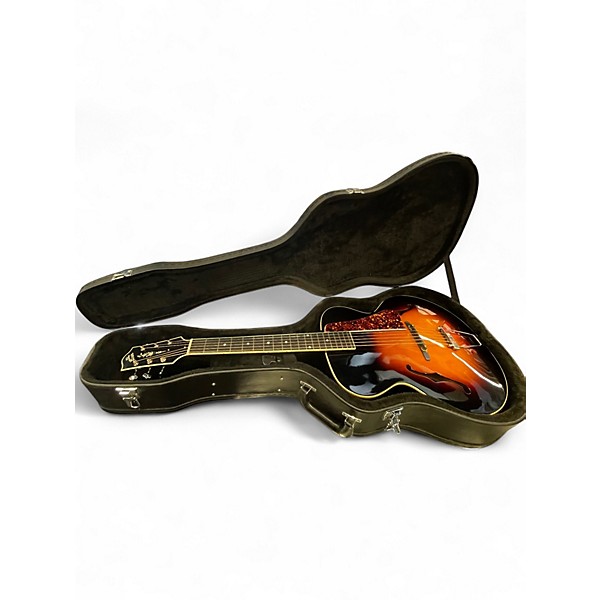 Used The Loar LH700VS 2 Color Sunburst Acoustic Electric Guitar