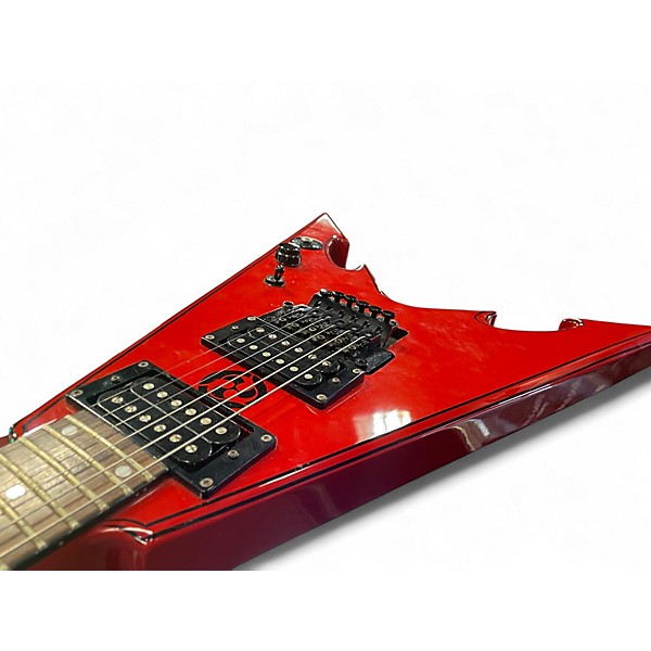 Used Dean CBV Corey Beaulieu V Red Solid Body Electric Guitar