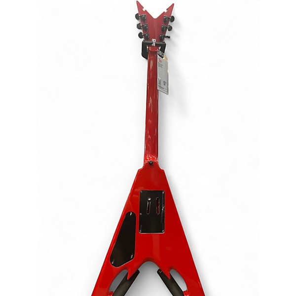 Used Dean CBV Corey Beaulieu V Red Solid Body Electric Guitar