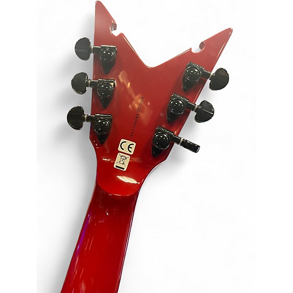 Used Dean CBV Corey Beaulieu V Red Solid Body Electric Guitar