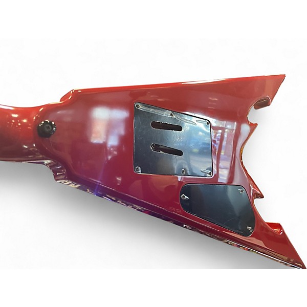 Used Dean CBV Corey Beaulieu V Red Solid Body Electric Guitar