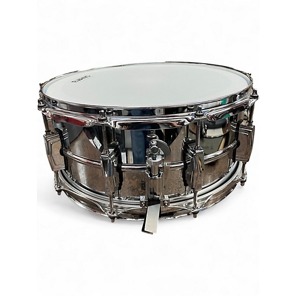 Used Ludwig 14X6.5 Supraphonic Snare CHROME OVER ALUMINUM Drum