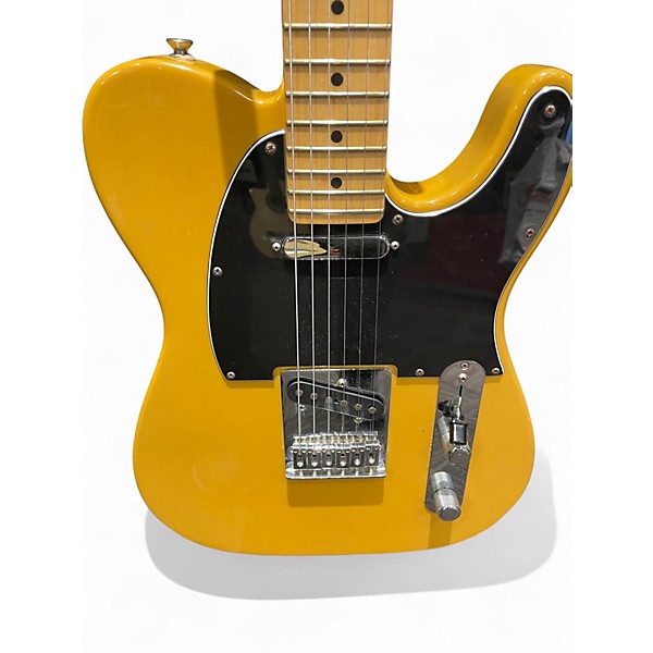 Used Fender Player Telecaster Yellow Solid Body Electric Guitar