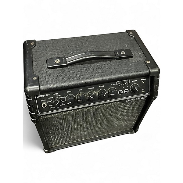 Used Line 6 Spider V 20 MkII 20w 1x8 Guitar Combo Amp