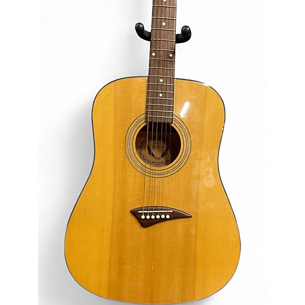 Used Dean Tradition AK48PK Dreadnought NATUAL Acoustic Guitar