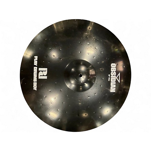 Used Play Drums Boy 20in Obssidian Ride Cymbal